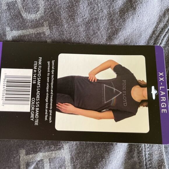 Pink Floyd women’s Dark side of the moon gray t-shirt xx-l - Picture 5 of 9